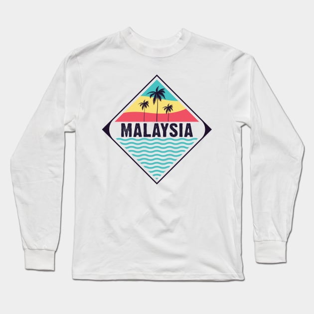 Malaysia vibes Long Sleeve T-Shirt by SerenityByAlex